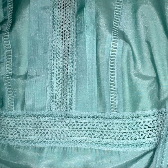 J. Crew Women's Mint Green Linen Silk Blend Dress size 2 new with tags - Picture 6 of 15